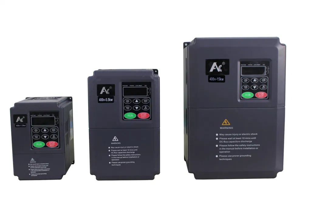 AC600 Drive Vector Control Frequency Inverter 220V/380V Three Phase 4kw/5.5kw with Good Price