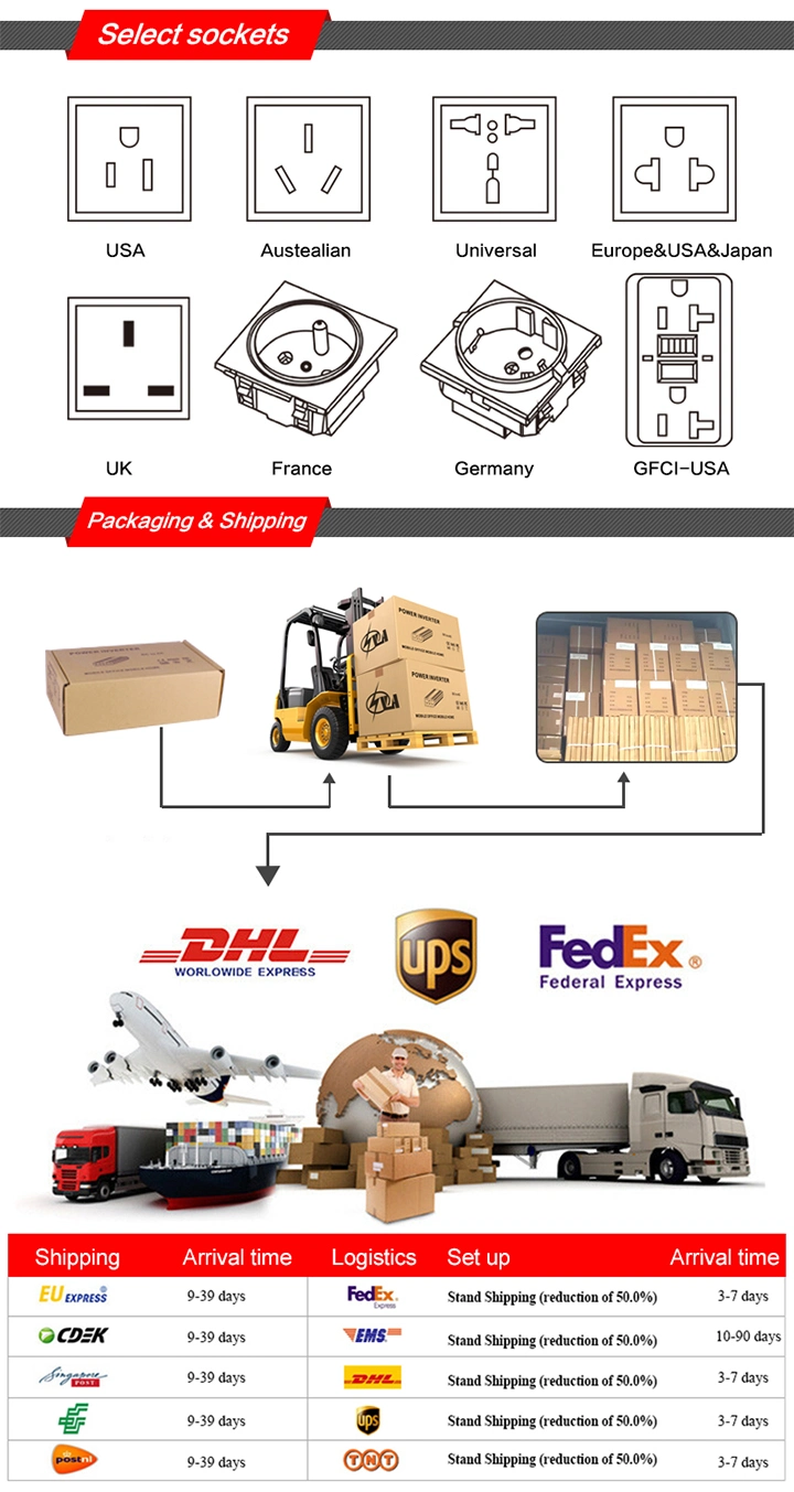 2kw High Frequency Digital Power Supply Solar Charger Pure Sine Wave Inverter Solar Air Conditioner Inverter